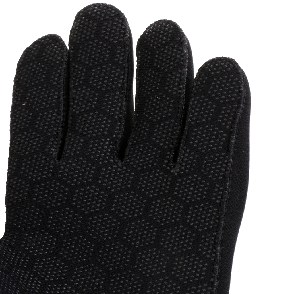 3 мм неопреновые перчатки для дайвинга Подводная охота с дыхательной трубкой каяк гидрокостюм полный пальцы перчатки для каякинга Размер s-xl черный
