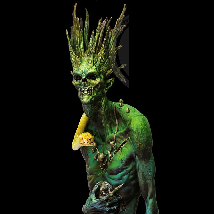 1/10 Ydrasil, Смола Модель бюст GK, научная фантастика тема, разобранный и Неокрашенный комплект