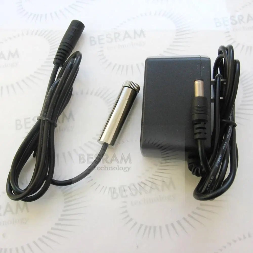 

Focusable 1.4W-1.6w 445nm 450nm Blue Laser dot Diode Module w Adapter 12x45mm