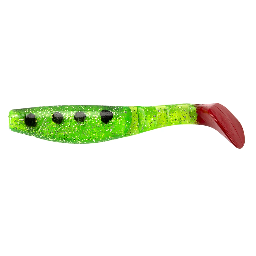 Perfeclan 4Pcs T Tail Soft Fish Lures Fishing Worm Baits Swimbaits for Jig Head & Offset Hook Soft Fish Lure Soft Fishing Lures