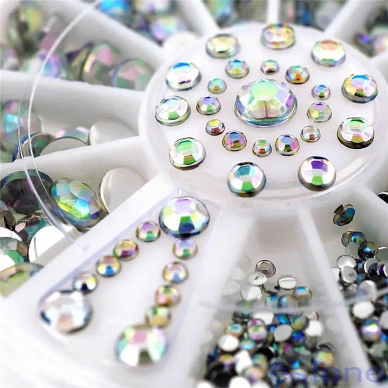 

Nail art diamond Diamonds Dazzling Tips Nail Sticker Sequins Colorful makeup Nail Art Decoration Nail art diamond shipping Jan11