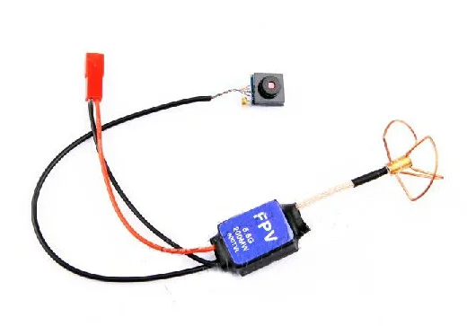 

200MW 5.8G FPV AV Transmitter + 600 Line Camera 5.0 MegaPixels + Clover Transmitting Antenna Combo Kits Super Light (only 12g)