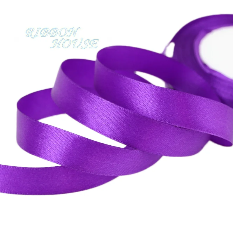 Single Face Satin Ribbon Webbing Decoration Gift Christmas Ribbons 25 yards/roll 6/10/12/15/40/50mm satin ribbons satin ribbon