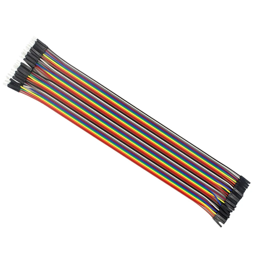 

Smart ELectronics 40pcs/lot 30CM Male to Female Dupont Line Jumper Wire Dupont Cable for arduino Breadboard