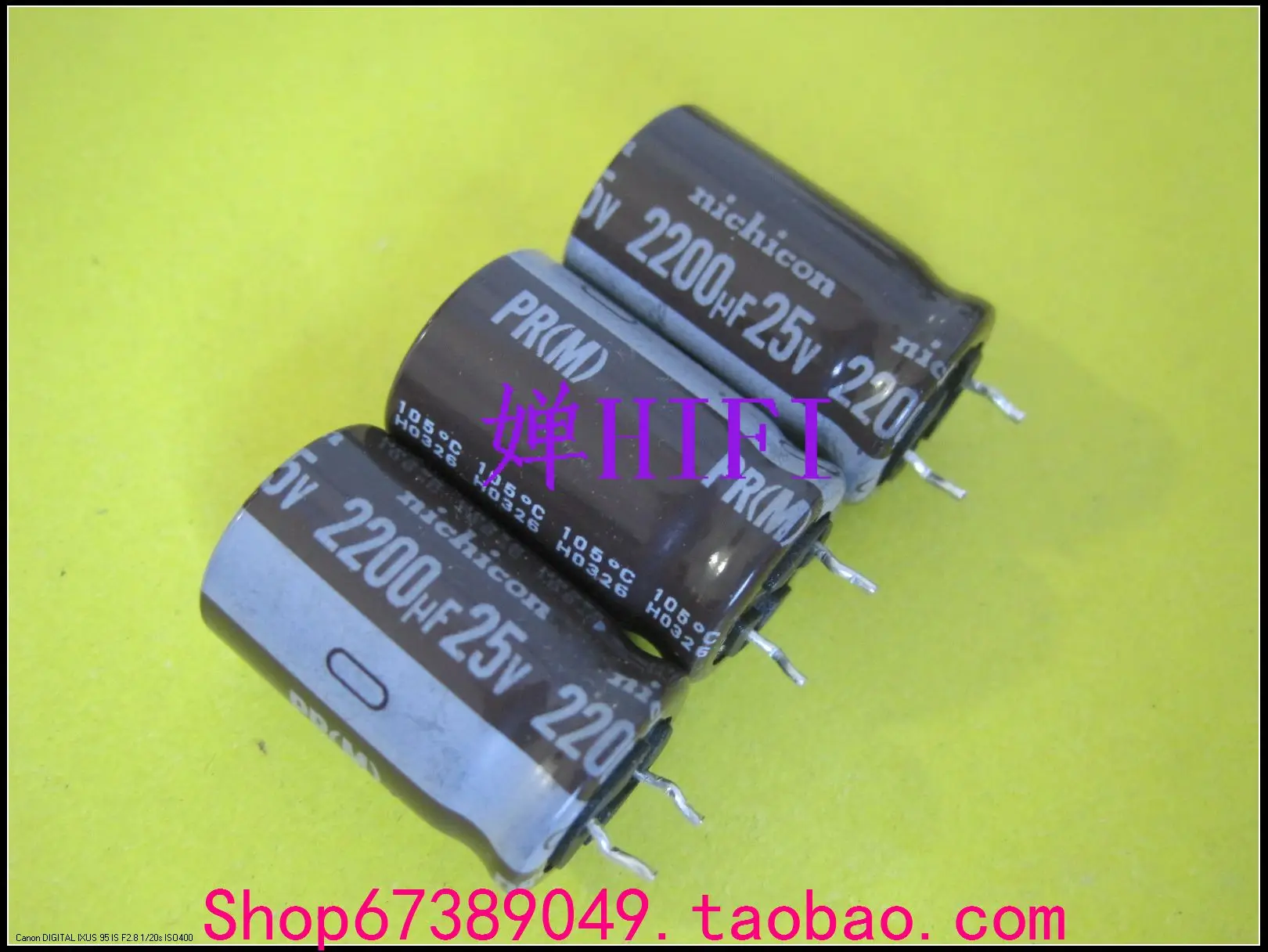 

2019 hot sale 20PCS/50PCS Nichicon original Japanese electrolytic capacitors 25v2200uf 16x25mm free shipping