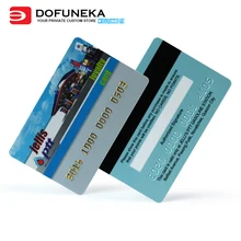 Пластиковая VIP Визитная карточка с рельефным номер