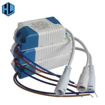 

Free shipping 3-24W LED Dimming Plastic Shell Driver with DC Female Head Power Supply External Driver Lighting Transformers