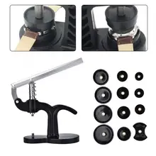 Инструмент для ремонта часов, чехол для часов, сменный аккумулятор, 12 штампов, укупорочный станок для часов, инструменты для часовых аппаратов