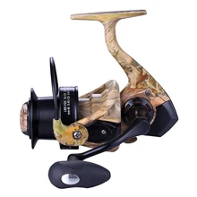 Камуфляжные Рыболовные катушки 5000-10000 13BB 4,1: 1 Фидер металлический корпус Карп Фидер спиннинговые Катушки Carretilhas камуфляжные рыболовные катушки