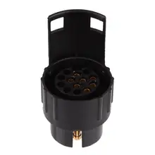 Car Truck Plug Socket 7 Pin to 13 Pin Converter Adapter Wiring Connector Car Electronic European standard car accessories