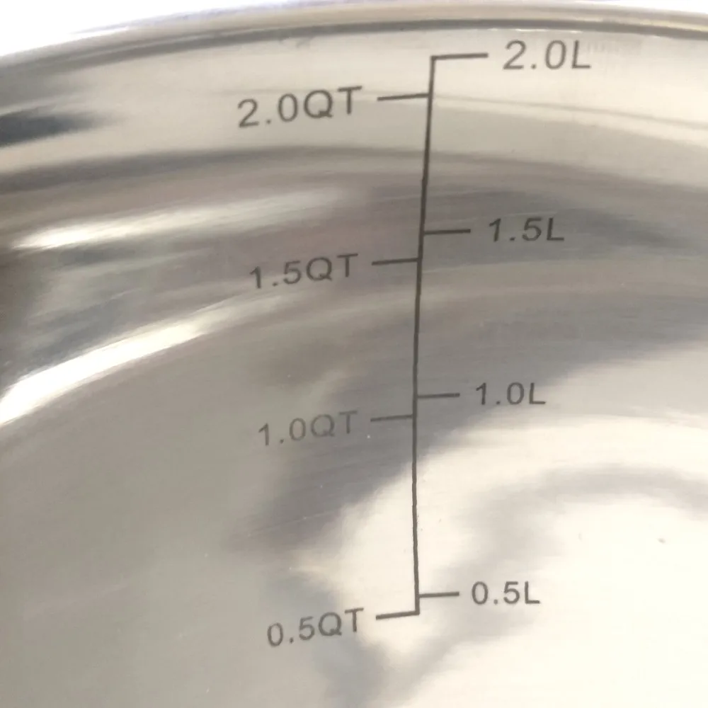 S/3 миска для смешивания из нержавеющей стали с крышкой(2qt, 2.5qt, 3qt), высококачественная миска для смешивания SS, набор для подготовки и хранения(00295