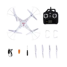 Syma X5C Explorers Quadcopter Drone 2.4G 4CH RC Mode 2 With HD Camera LCD RTF Free shipping