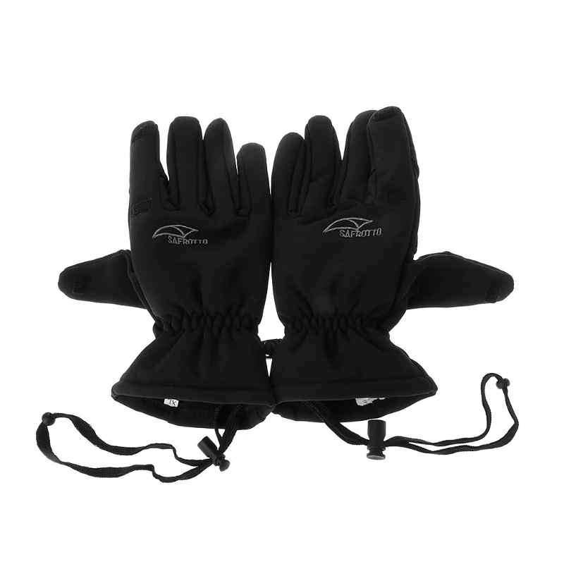 

1 Pair Photographic Waterproof Cotton Insulated Gloves Anti-slip For Canon Nikon Sony
