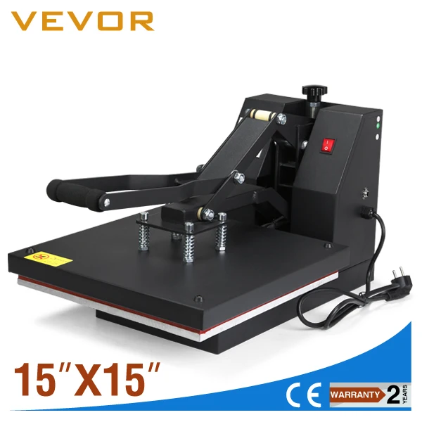 

VEVOR Newest High Quality Auto Open Draw-out Heat Press Machine 38*38cm 110/220V