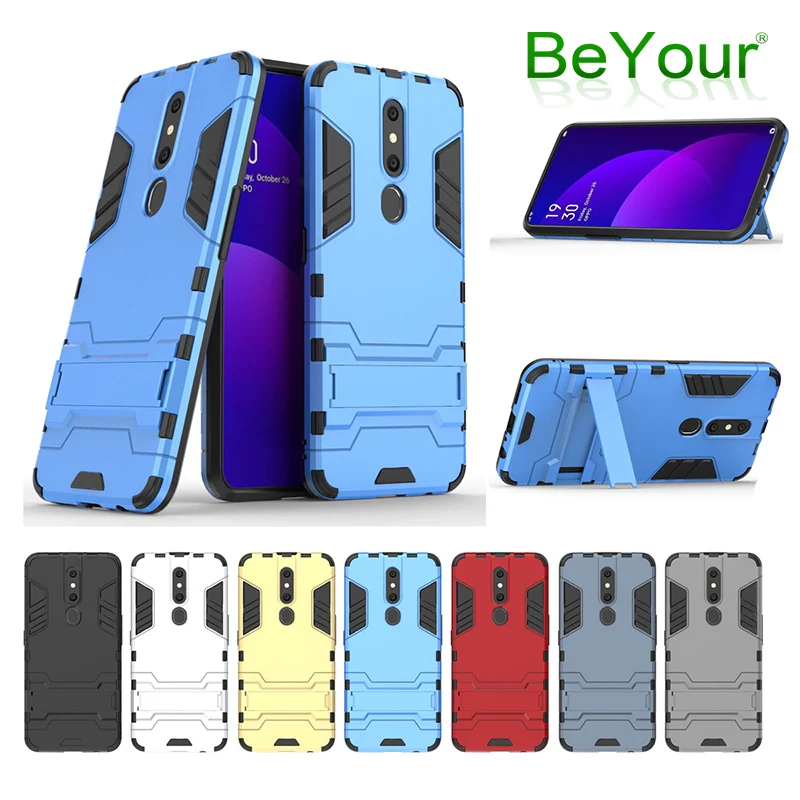 Armor Case For OPPO F11 Pro R9 R9S R11 R11S R15 R17 F1 F1S F3 F5 F7 F9 Plus Realme 1 K1 NEO 7 9 Shockproof Robot Hard Back Cover