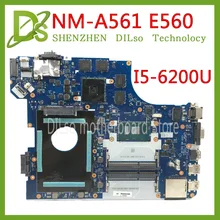 KEFU BE560 NM-A561 mainboard for Lenovo Thinkpad E560 E560C motherboard FRU:01AW103 i7-6500U R7 M370 original tested work KEFU BE560 NM-A561 mainboard for Lenovo Thinkpad E560 E560C motherboard FRU:01AW103 i7-6500U R7 M370 original tested work