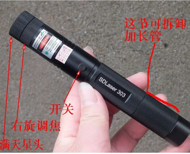 

Super Powerful! AAA 532nm 10000m Green red blue violet Laser pointers sight Burning Matches & Light Burn Cigarettes,SD Laser 303