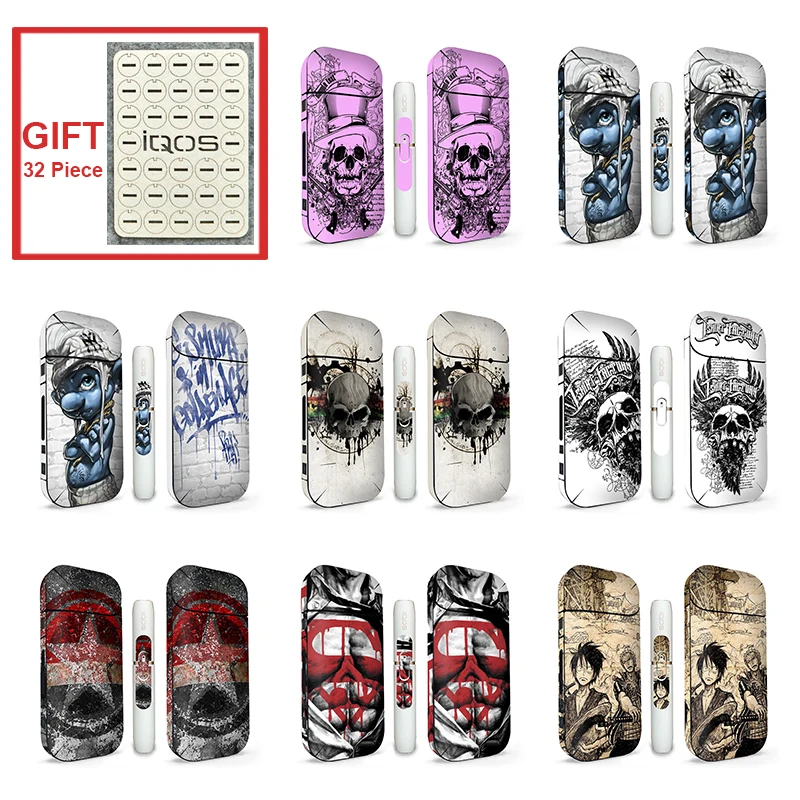 

Mrs Win 12 Colors 3M Printing PVC Material IQOS Skin For IQOS 2.4 IQOS 2.4 Plus Sticker