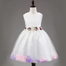 2016 Rushed Sale Sheath Girl Dress Summer High-grade Wedding Dresses Children Embroidered Party Dresse Bridesmaid Dress90-150cm