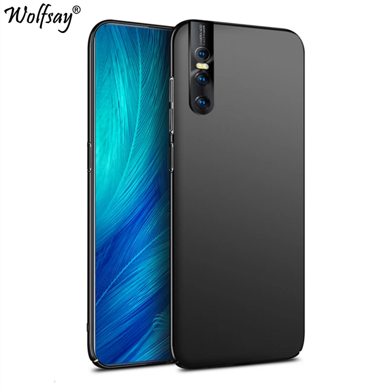 Wolfsay Cover Vivo V15 Pro Case Ultra Thin PC Classic Smooth Skin Matte Cover For Vivo V15 Pro Case Vivo V15 Pro Fashion Case