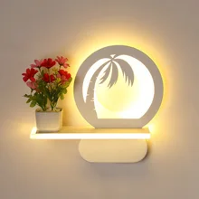 Bedside Art Living Room Wall Lamp Acrylic Simple Modern Creative Lighting Children's Room Decoration Led Wall Light