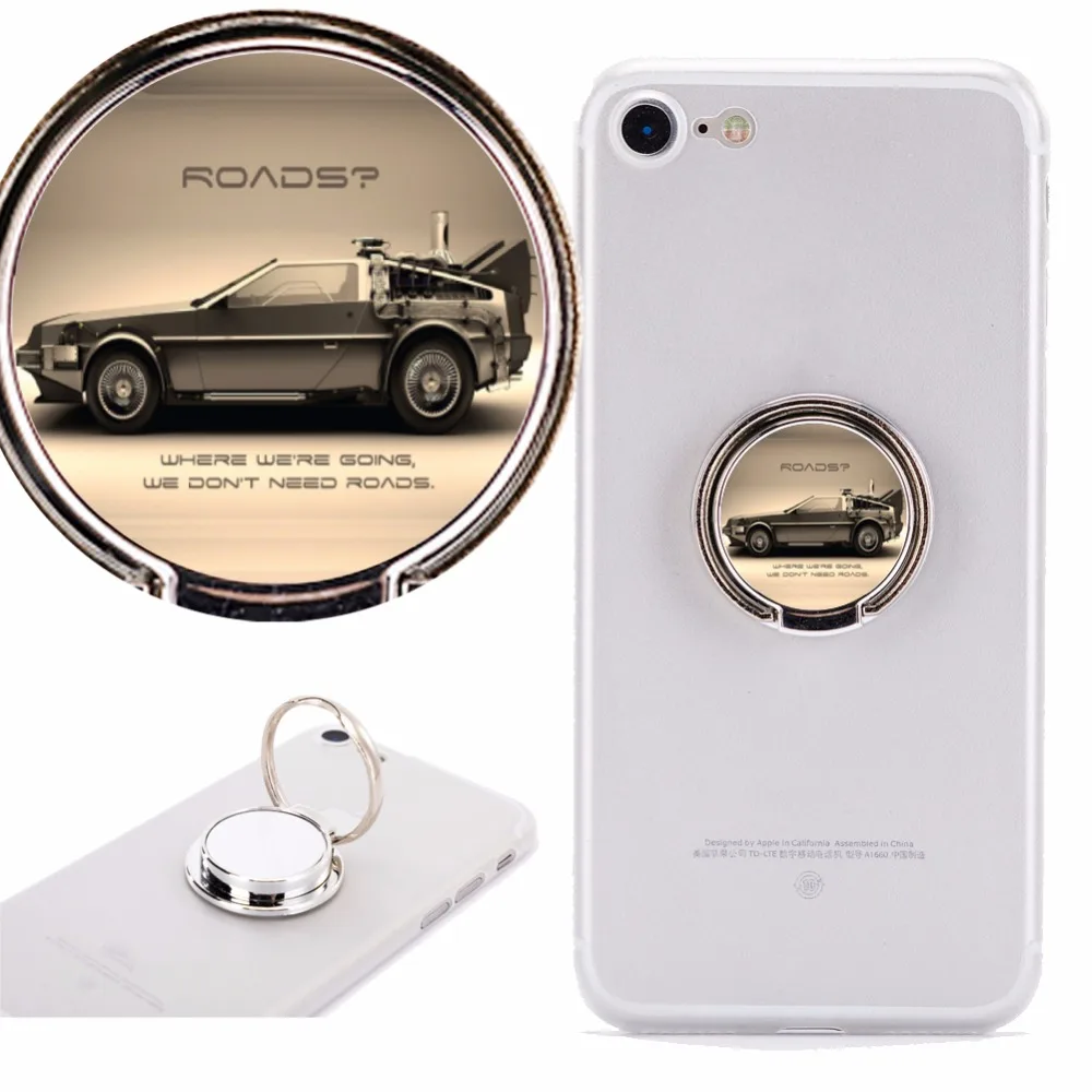 

Delorean Back To The Future Phone Holder Stand Mount 360 Degree Rotation