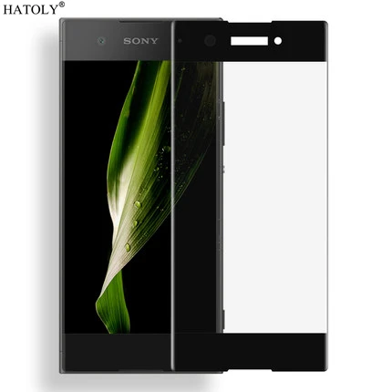 

1PCS Tempered Glass For Sony Xperia XA1 Screen Protector for Sony XA1 Full Cover for Sony XA1 G3112 3D Curved Edge Film HATOLY