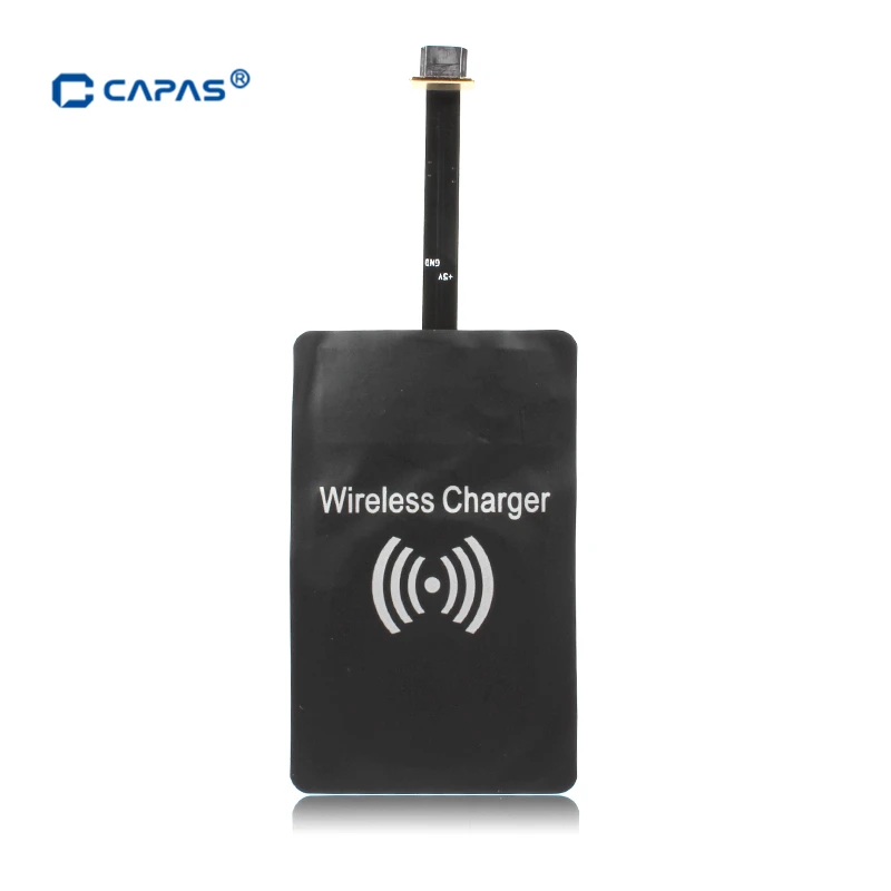 Беспроводное зарядное устройство приемник для Micro USB порта Android телефон QI