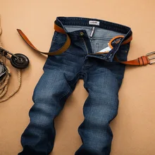 Otoño Invierno SU LEE Classic Straight Denim Jeans Hombres Casuales Pantalones De Mezclilla de Diseñador de Marca Famosa de Alta Calidad Más El Tamaño 40