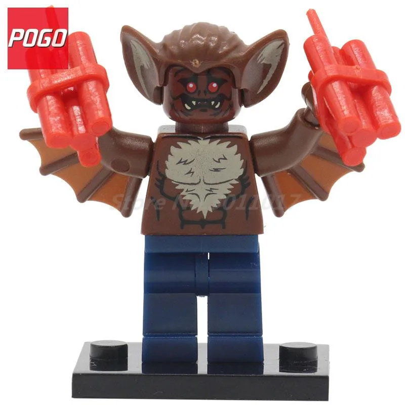 POGO Man-Bat Acion Figure Super Heroes Building Block Toys Single Sale PG146 Baby Brick Gifts Compatible With Lepin baby-building-blocks : image POGO Man-Bat Acion Figure Super Heroes Building Block Toys Single Sale PG146 Baby Brick Gifts Compatible With Lepin baby-building-blocks