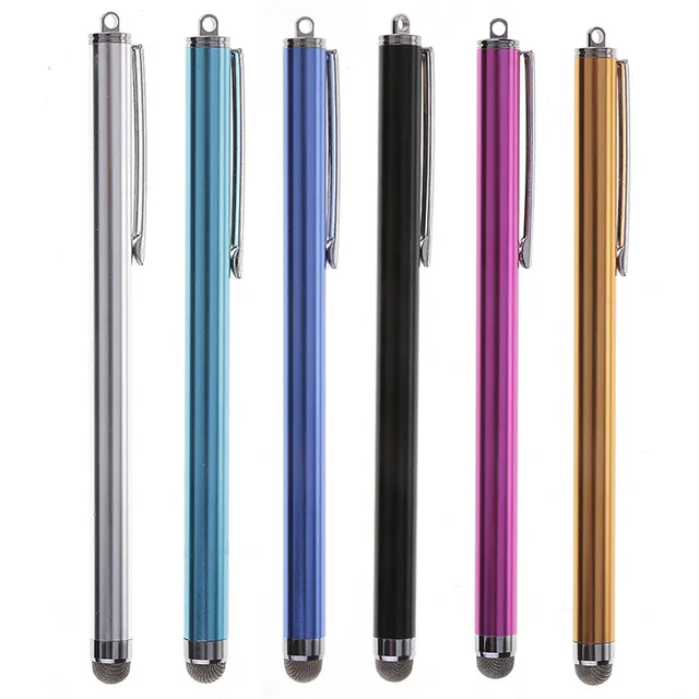 Cheap High Quality Metal Capacitive Touch Pen Stylus Screen Fiber Capacitive Cloth For iPhone