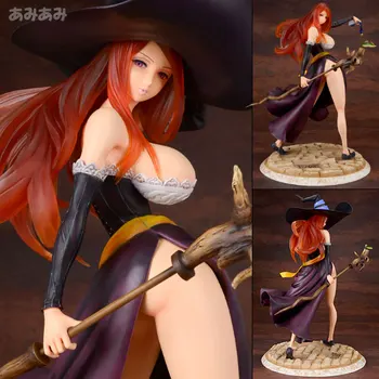 

22CM Orchid seed dragon's crown Witch Sexy girls Anime PVC Action Figure toy Statue D19
