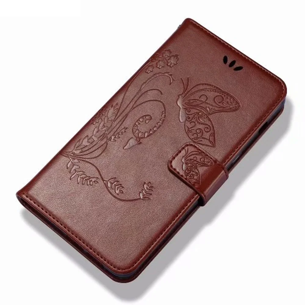 Butterfly Cover PU Leather Flip Cover Wallet Case For Vernee Thor E Plus X Apollo Lite Case Flip Protective Phone Cases