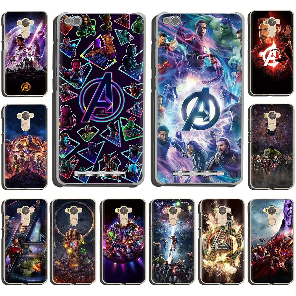 

Avengers infinity war Hard Phone Cover Case for Xiaomi Redmi 5 Plus 6A 4A S2 Note 5A Prime 5 6 Pro 4 4x 7