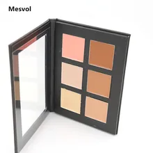 Cream Contour Palette Kit Pro 6 Colors Concealer Makeup Palette 1pcs Concealer Face Primer Net 30g All Skin Types Net 30g