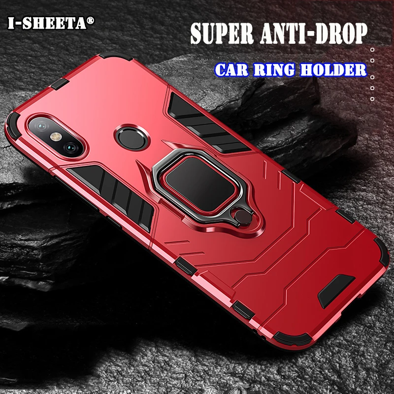 

Hybrid Armor For Huawei Nova 4 3 3i 2 Lite Case Stand Back Cover Support Car 360 Magnetic Holder Cover For Honor 7A Pro Note 10
