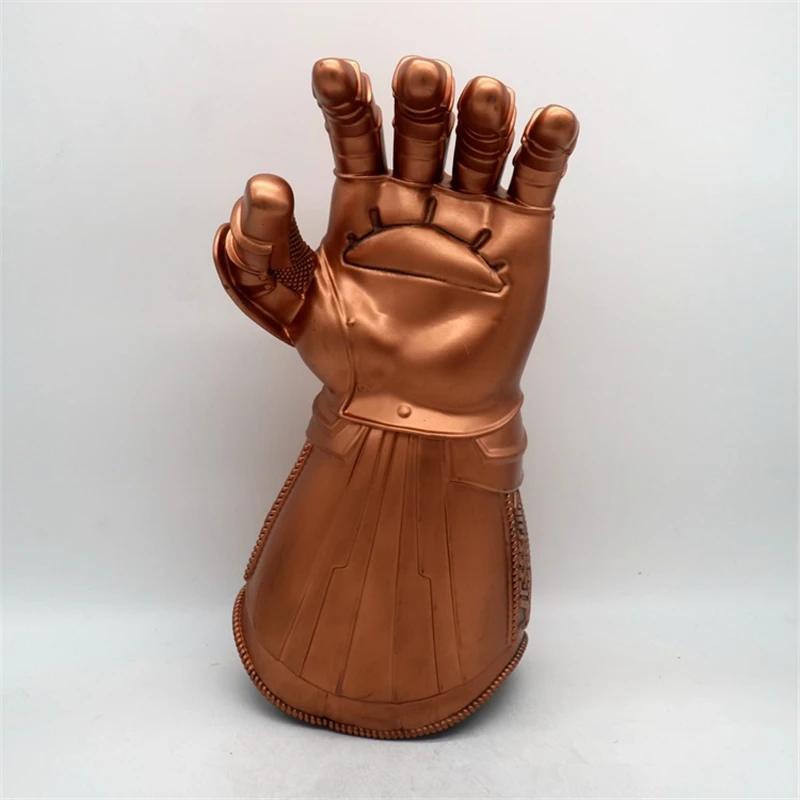 Endgame Thanos Infinity Gauntlet костюмы для косплея Бесконечность камни светодиодный перчатка с крагами светодиодный светильник