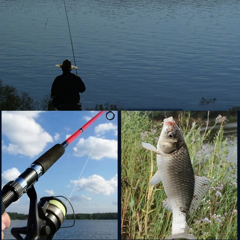 Pesca com Mosca Acessórios para o Inverno m de Pesca de Nylon Fio de Pesca 100 Linha 0.4 #8 # Líder Corda Cordão Linhas 3 Linhas de pesca