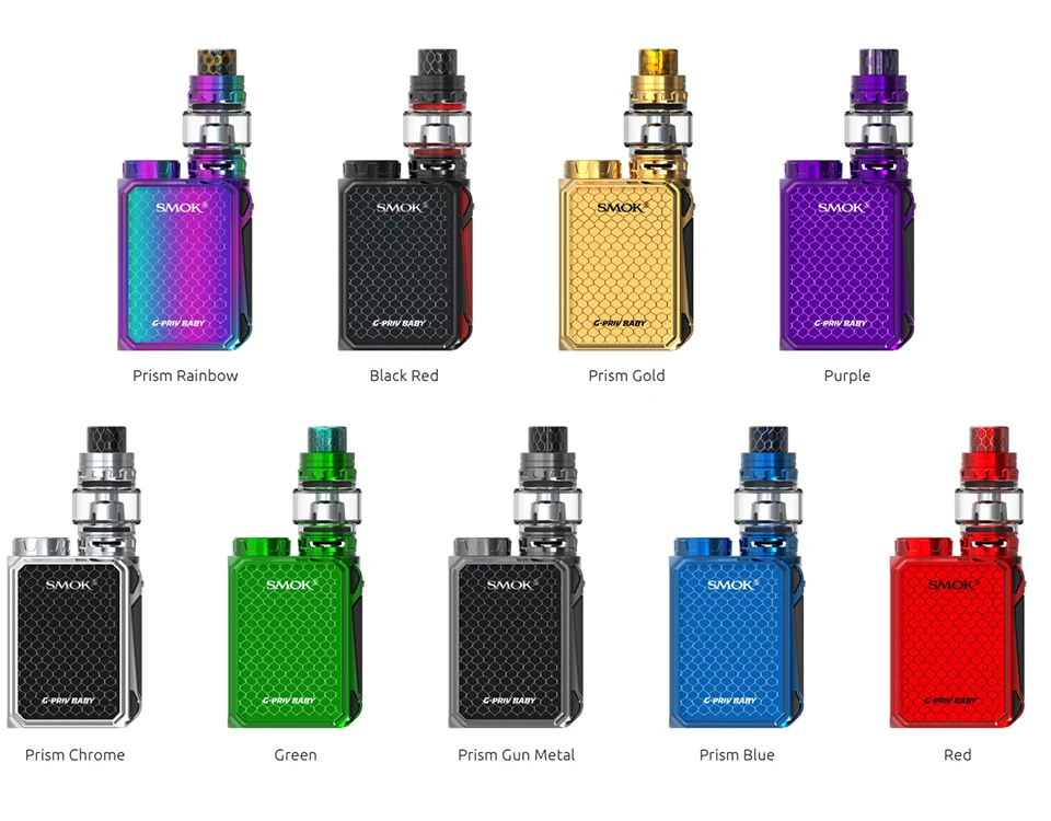 SMOK G-PRIV Baby роскошное издание 85 Вт G PRIV Baby Mod с 4,5 мл TFV12 Baby Prince танк электронная сигарета комплект VS G Priv2 X Priv