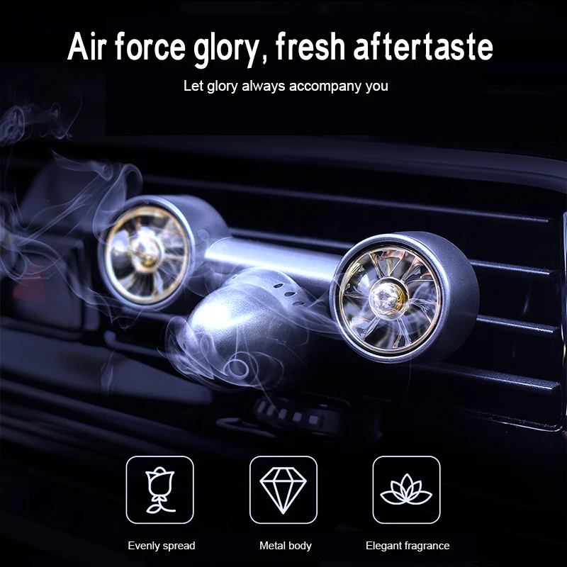 

Car Scented Perfume Air Outlet Air Freshener Fragrance Odor Interior Decoration Air Force No.1 Car Auto Accessories Stuff