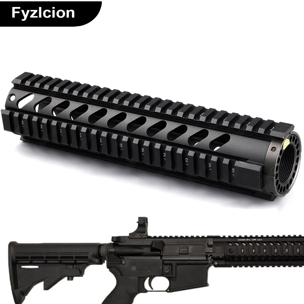 Inch Tactical T Series Free Float Quad Rail Handguard Ar Rail System ...