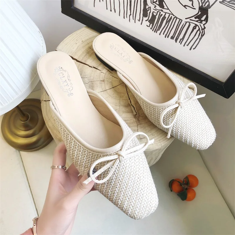 ladies mule slippers