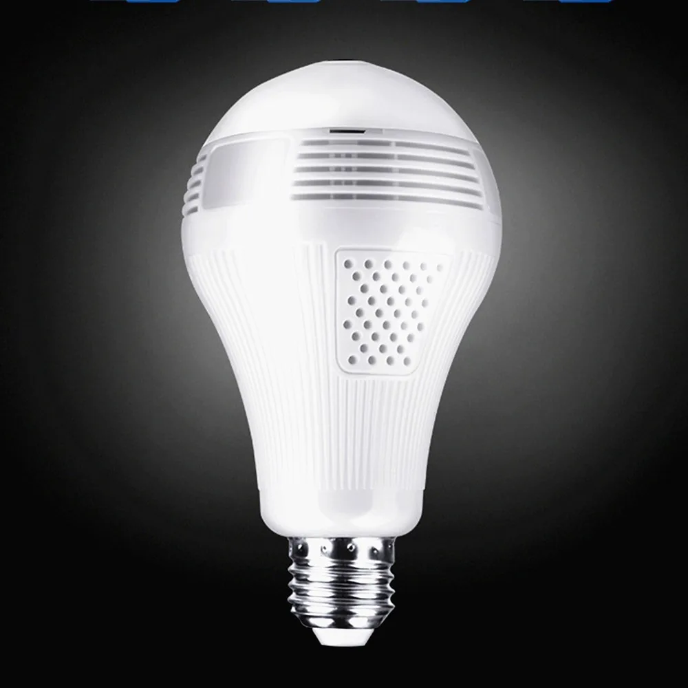 

Multi-functional Wireless Wi-Fi Blue Tooth Music Player 360 CCTV Live Connection Security Monitor VR Camera Lighting LED Bulb
