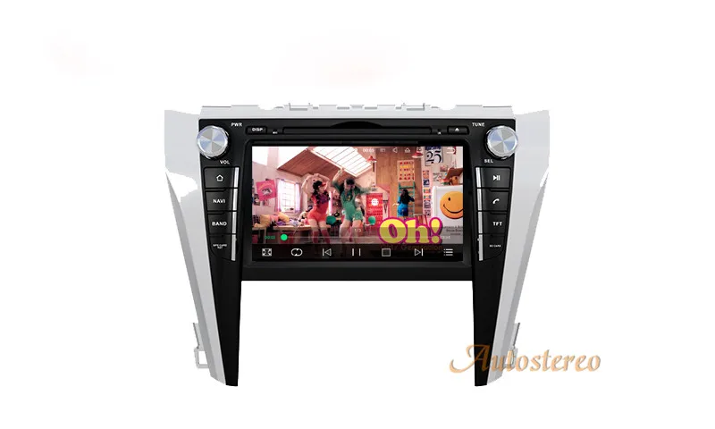 Discount 8 Inch Android 8.0 RAM 4GB ROM 32GB DVD GPS CD Player Car radio Sat Nav Headunit For Toyota Camry Aurion 2015 2016 2017 13