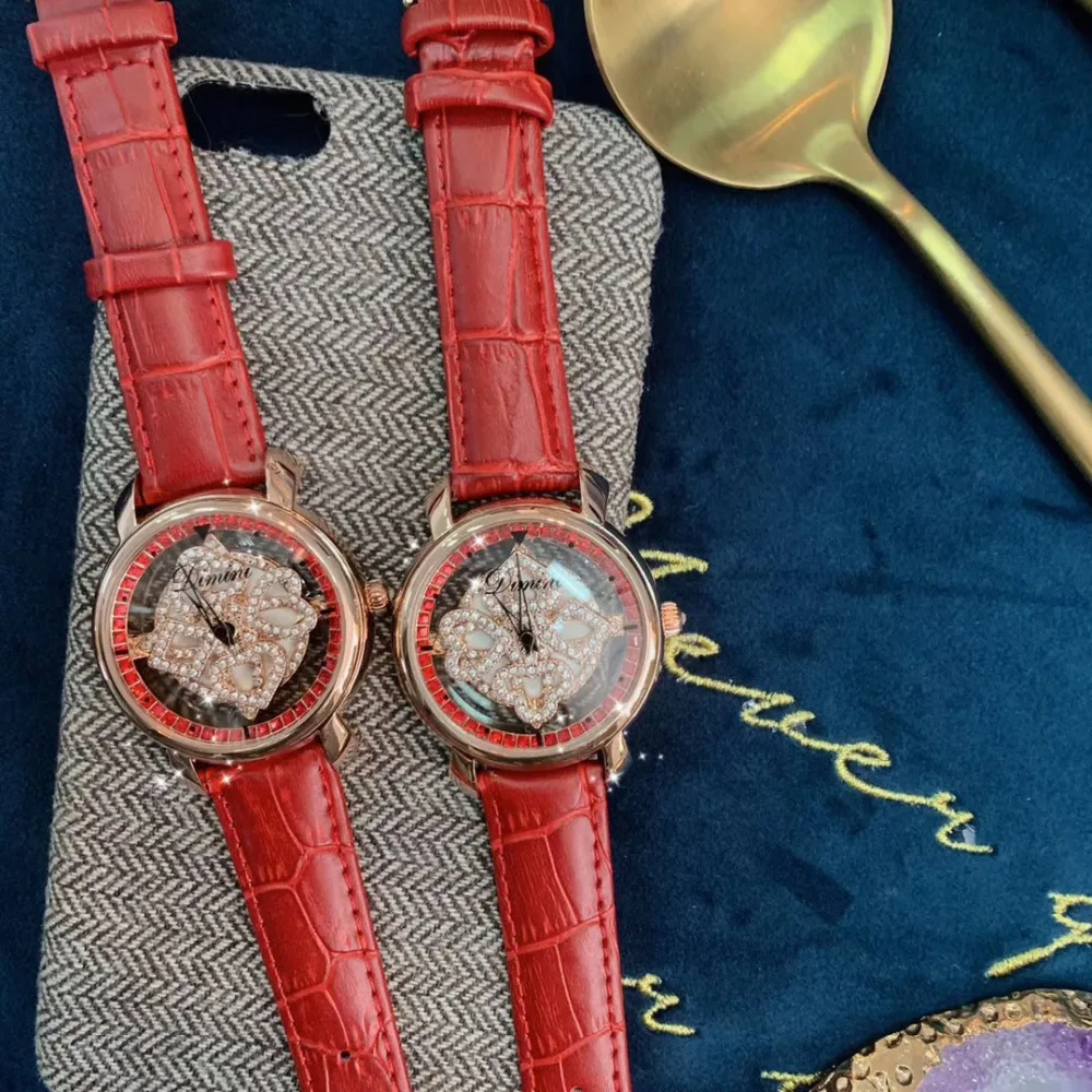 fashion-red-women-crystals-spinning-watches-personalized-transparent-poker-rotating-wrist-watch-waterproof-genuine-leather-watch