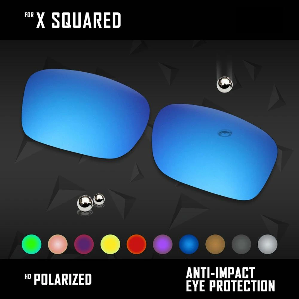 OOWLIT lentes polarizadas para gafas de sol, lentes de sol de varios colores, compatible los de Fox X squad OO6011|Gafas Accesorios| - AliExpress