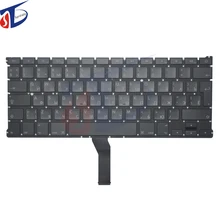 10pcs/lot A1369 A1466 keyboad clavier for macbook air 13” A1369 A1466 RU Russian keyboard clavier without backlight
