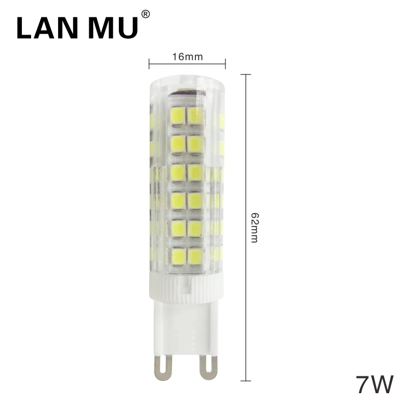 LED G9 Luz de bombilla 3 W 4 W 5 W 7 W SMD2835 Lamparas LED lámpara G9 LED 220-240 V ampolla luces de la lámpara fría/caliente blanco LED G9 Luz de bombilla 3 W 4 W 5 W 7 W SMD2835 Lamparas LED lámpara G9 LED 220-240 V ampolla luces de la lámpara fría/caliente blanco