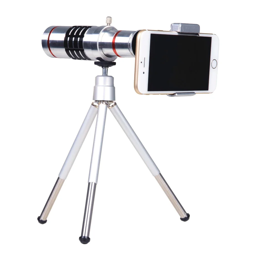 bilder für Universal 18X Zoom Telefon Telekamera mit Ministativ für iPhone 7 6 s plus Samsung s7 s6 LG HTC Fotografie Zubehör bilder für Universal 18X Zoom Telefon Telekamera mit Ministativ für iPhone 7 6 s plus Samsung s7 s6 LG HTC Fotografie Zubehör