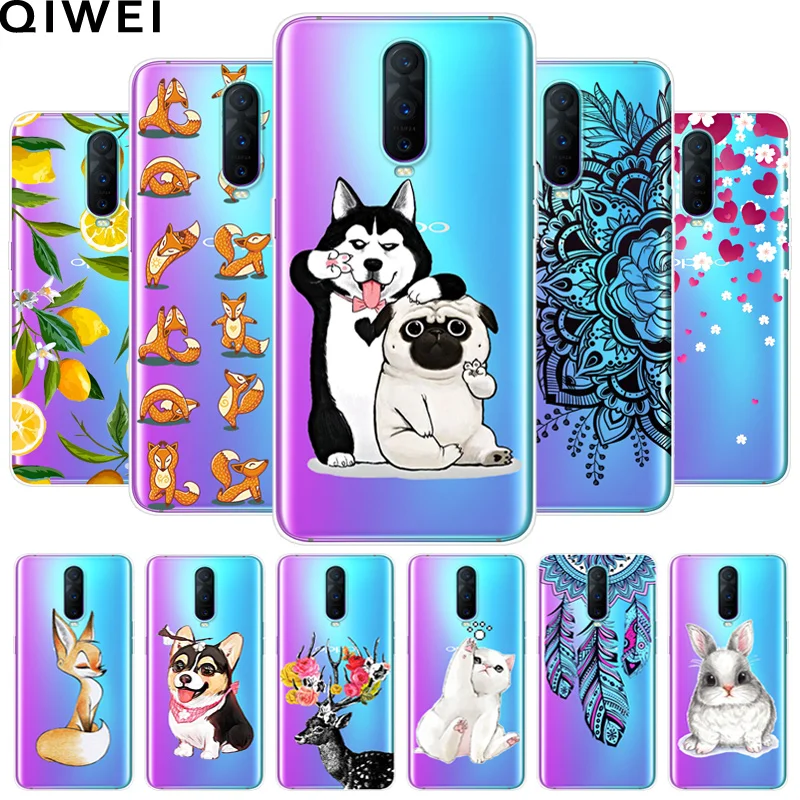 

For Oppo RX17 Pro Case R17 Pro Clear Soft TPU Silicone Phone Cover For Oppo RX 17 Pro RX17Pro RX17 Pro Protective Back Cases 6.4